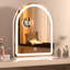  Miroir de maquillage lumineux, miroir de coiffeuse avec lumières Hollywood-1998068015