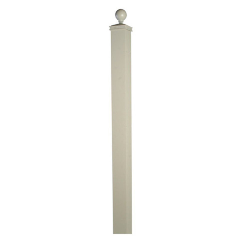 77'' H Square Standard Post, Copper Vein
