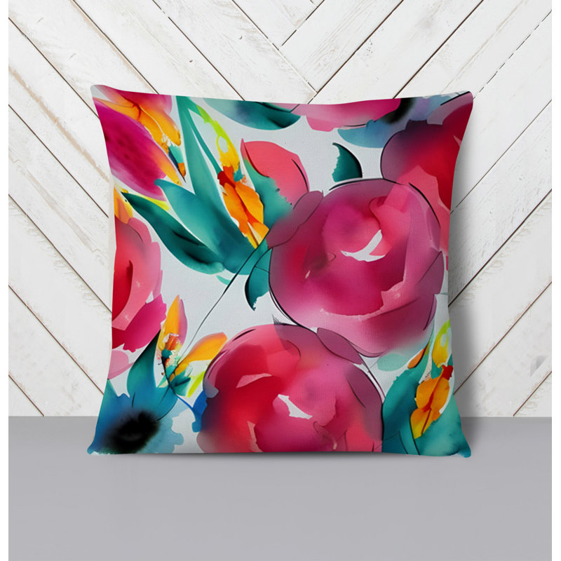 Throw Pillow, Pillow Cover Only - No Insert, 16"H x 16"W