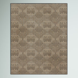 Steelside™ Leif Abstract Indoor/Outdoor Area Rug for Living Room Patio ...