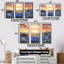 Blue Bonnets Sunset II - ensemble de décorations murales Blue Bonnets-107739825-107739834
