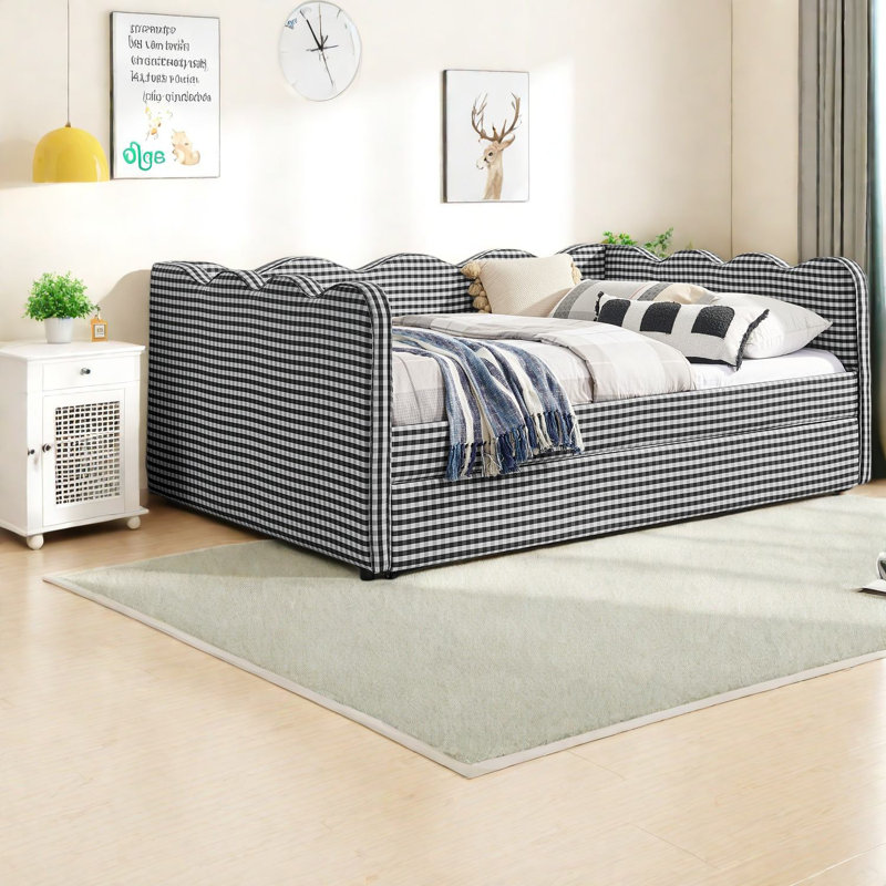 Cozy Linen Multifunctional Beds With Usb Port For Home
