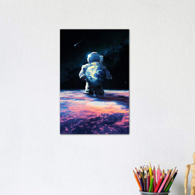 Drop Off - Wrapped Canvas Print