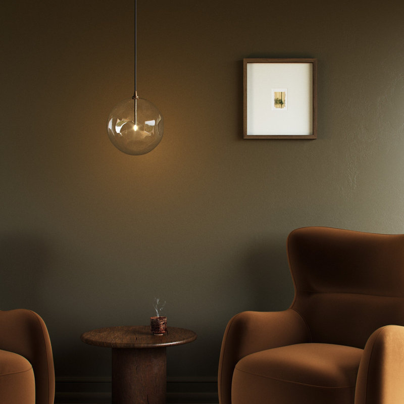 Jussica 1 - Light Pendant, 124.25" H x 7.87" W x 7.87" D, Heritage Bronze Brass