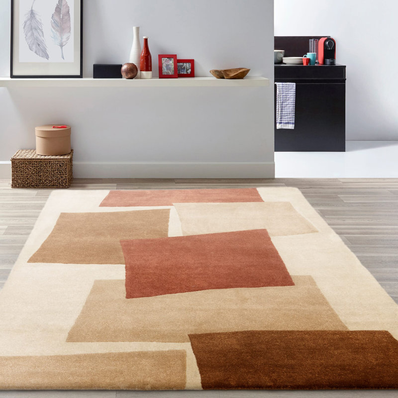 Mulaye Abstract Recycled P.E.T Hand Woven Area Rug, Rectangle 160 x 230cm