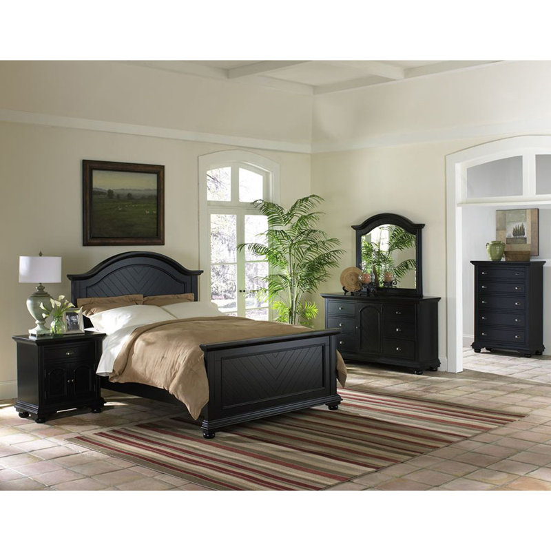 28'' W Nightstand, Black Laquer