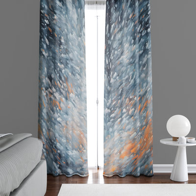 Semi Sheer Curtain Pair