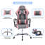 Fauteuil de jeu, fauteuil de jeu pour adultes, jeu ergonomique avec support lombaire, 300 lb-88292194