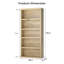180cm H x 80cm W Bookcase-155722267