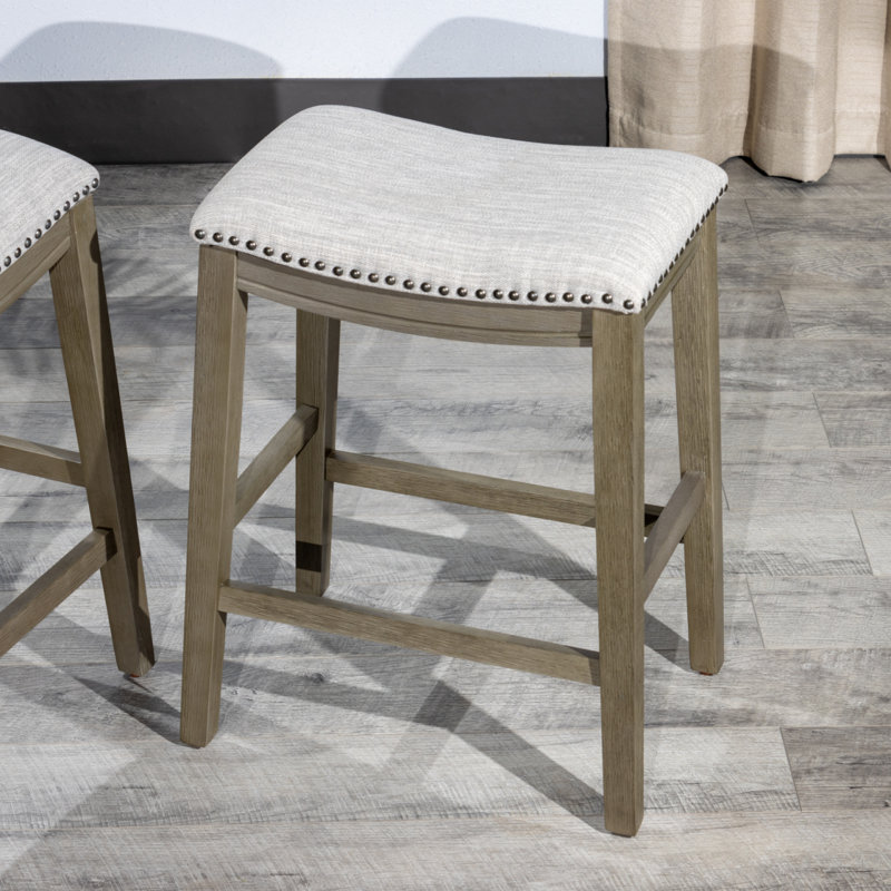 Tabouret de selle,, Gris, Gris