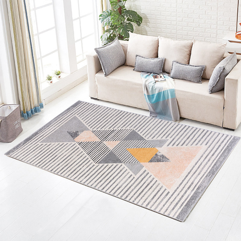 Roche Striped Indoor Rug, Rectangle 4' x 6'
