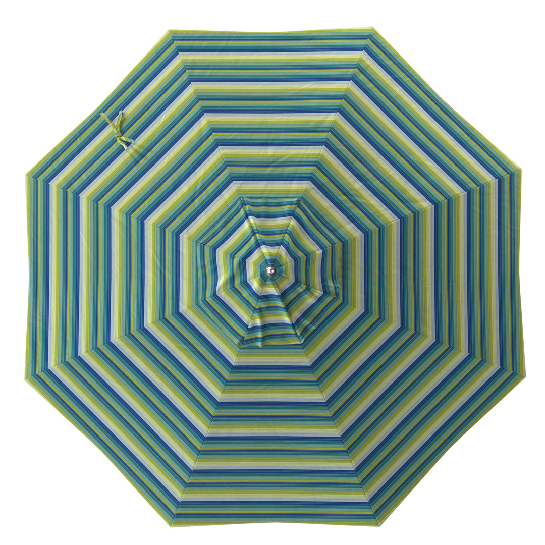 Akshata 108'' Market Sunbrella® Umbrella Arlmont & Co. Fabric 