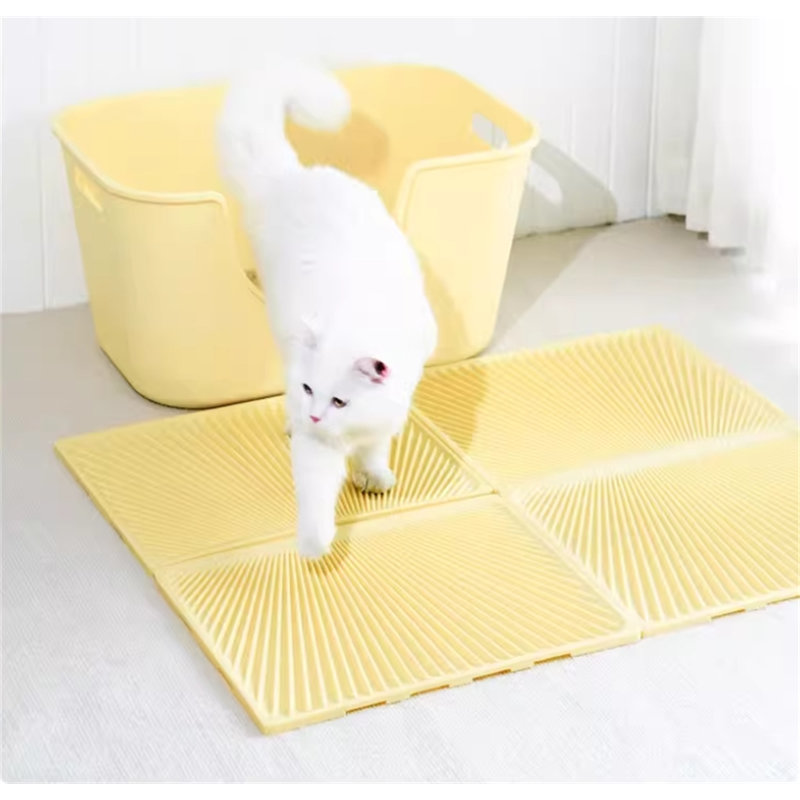 Tapis de litière en plastique, H 0,11 po x l 27,55 po x P 17,71 po