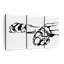 Linear Paws II, reproduction sur toile-98865463