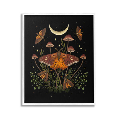 «Astral Moth & Moon», estampe numérique par Episodic Dessins
