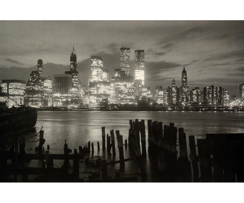 Manhattan Skyline, 16" H x 24" W