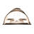 Jalyna Steel Flush Mounted Sconce