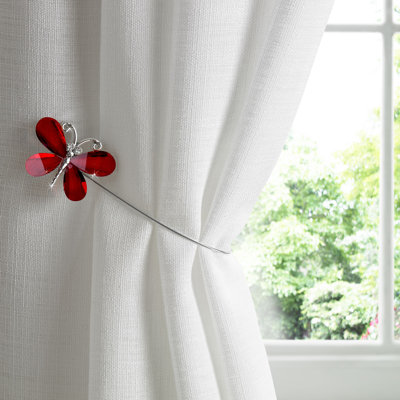Avtepe Magnetic Butterfly Curtain Holdback/Tieback