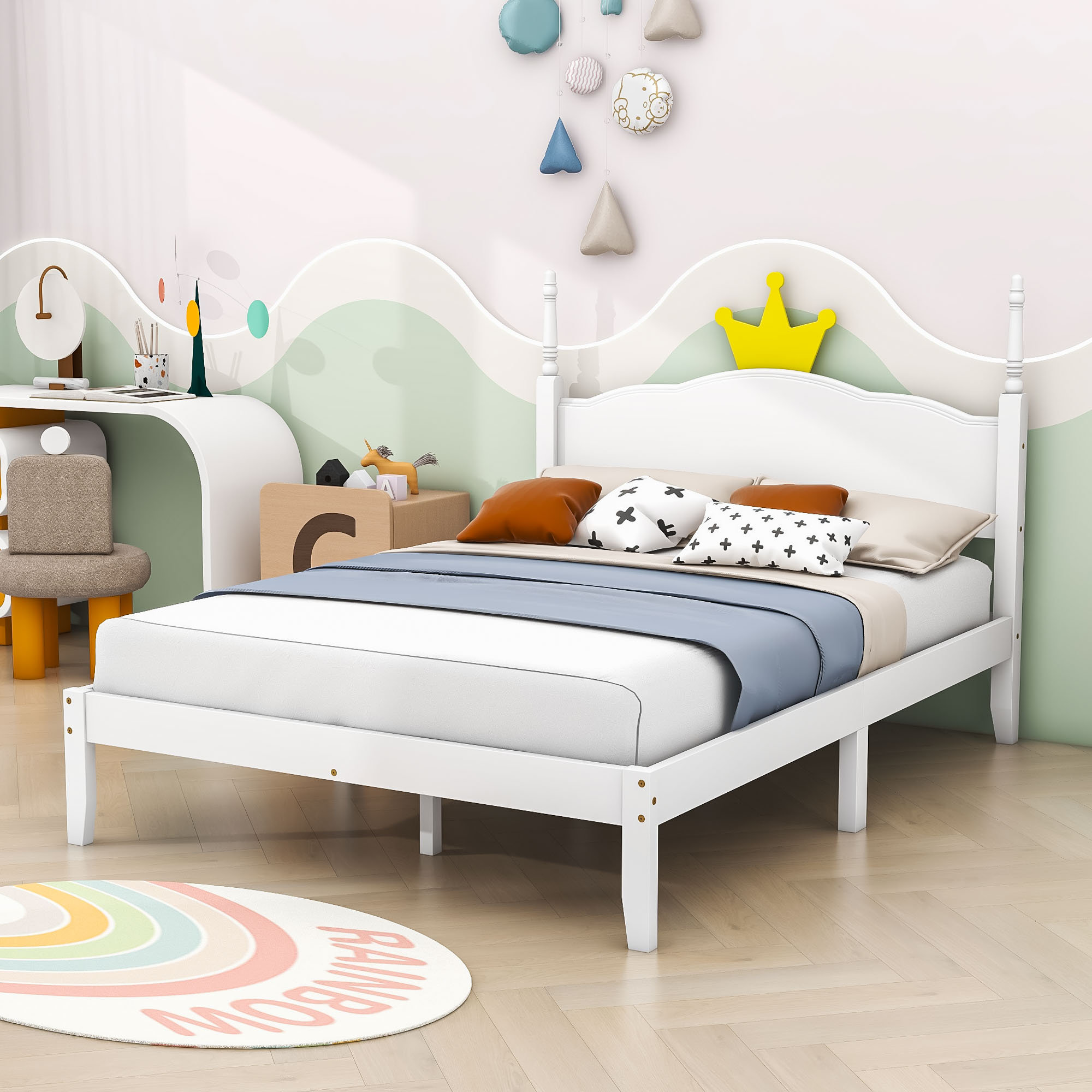 Gemma Violet Cazares Full / Double Standard Bed | Wayfair