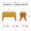 65cm Wide Rectangle Solid Colour Standard Ottoman-744513182