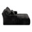 Oversized Corduroy Chaise Lounge Chair, Plush Upholstered Sleeper Chair With Back & Throw Pillow For Living Room, No Assembly Required-1135246354