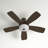 52"  5 - Blade Standard Ceiling Fan with Pull Chain and Light Kit Included-60860973