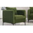 Set Of 2 Modern Velvet Upholstered Chairs - Chair Set (Matching Design, Soft Seat Cushion), Suitable For Living Room (Matching Design, Soft Seat Cushion)-315139275