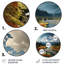 Hanita - Paysages d'art rond en métal-109669435