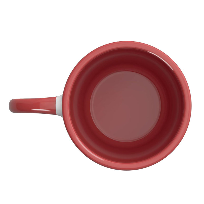 Ceramic Coffee Mug, Red