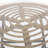 Orlando Outdoor Glass Top Faux Rattan Side Table,Tempered Glass Top End Table For Balcony Porch Deck-1212781094
