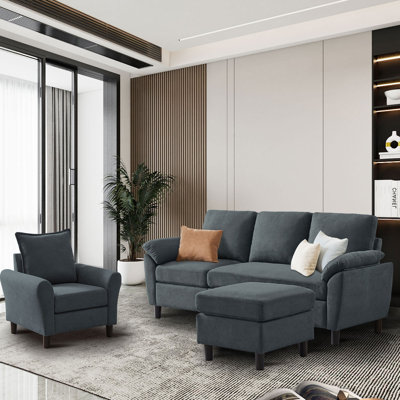 Juliani 3 - Piece Living Room Set