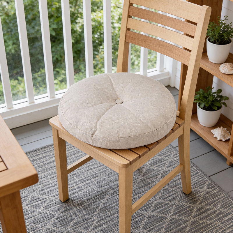 Detachable Round Floor Cushion