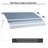 Manual Retraction Slope Patio Awning-112930385-112930386