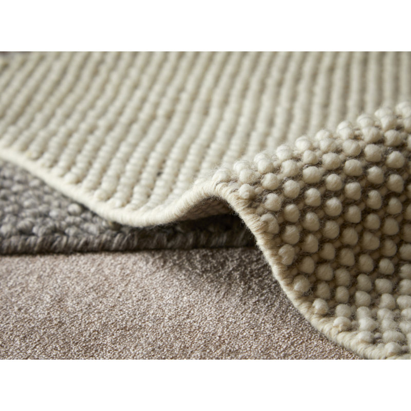 Off White Tact Rug, Rectangle 5'5" x 7'8"