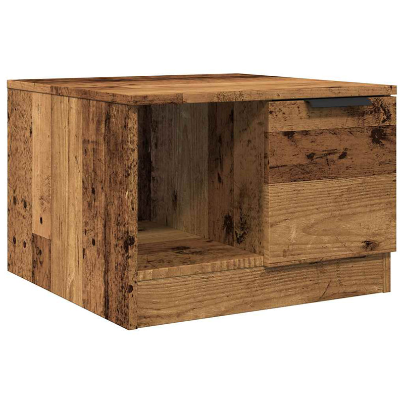 Jarran Frame Coffee Table with Storage, Old Wood