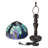 17"H Candlestick Base Dome Shade Table Lamp