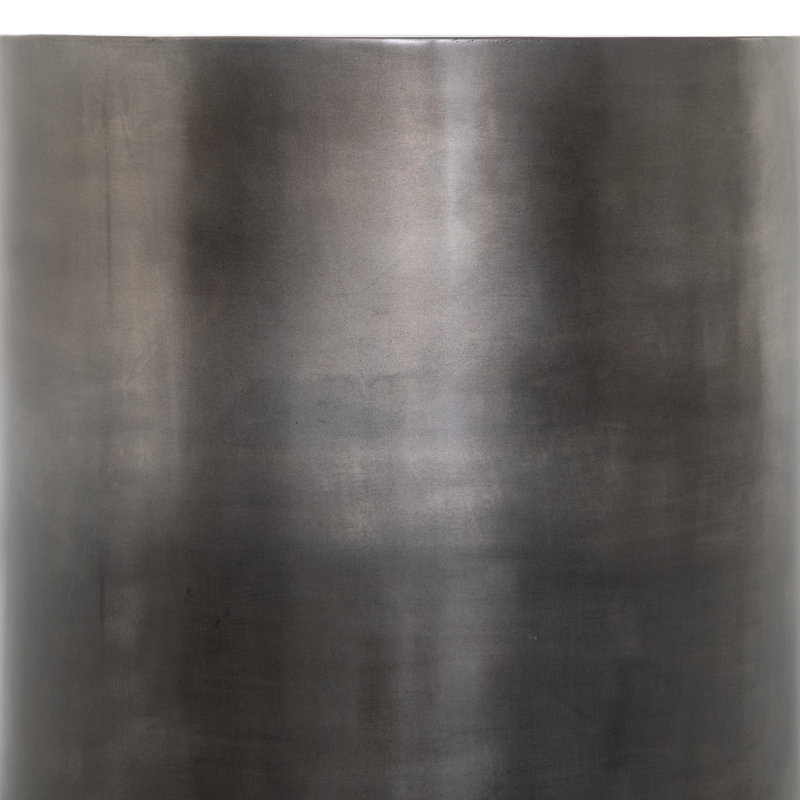 Cameron End Table, Ombre Antique Pewter