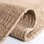 Tapis rayé en jute naturel tissé à la main Fitzwater-1930503946