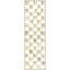Mocha Checkered Washable Rug-701005309