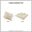 Ensemble de courtepointe surdimensionnée pour grand lit 3 pièces-119417295-119417294
