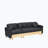 Technology cloth three-seat sofa lift sofa bed with locker-1041506929-1056955841-1056955842