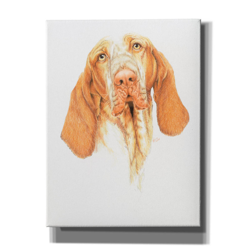 «Braceo» par Barbara Keith, art mural sur toile, H 16 po x l 12 po x P 0,75 po
