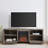 Tansey 70" Media Console with Electric Fireplace-1064667823