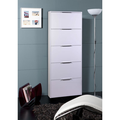 Facile 15 Pair Shoe Storage Cabinet