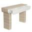 Table basse 47,2 po Travertine