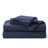Bedsure 100% Washed Cotton Duvet Cover Queen Set - Minimalist Cotton Beding Set For All Season（set of 3）-125402758-106246591