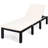 Courtemanche Outdoor Single chaise with Cushions-312019529