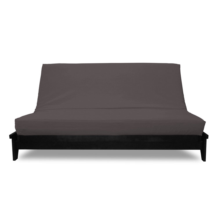 Latitude Run® Box Cushion Futon Slipcover & Reviews