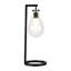 Lampe de table noire 25 po Weston