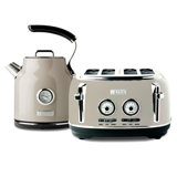 HADEN Dorset Bundle with 4-Slice Toaster and Electric Kettle